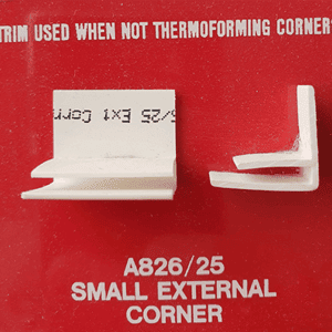 Altro - 1 Part Small External Corner (F trim) A826